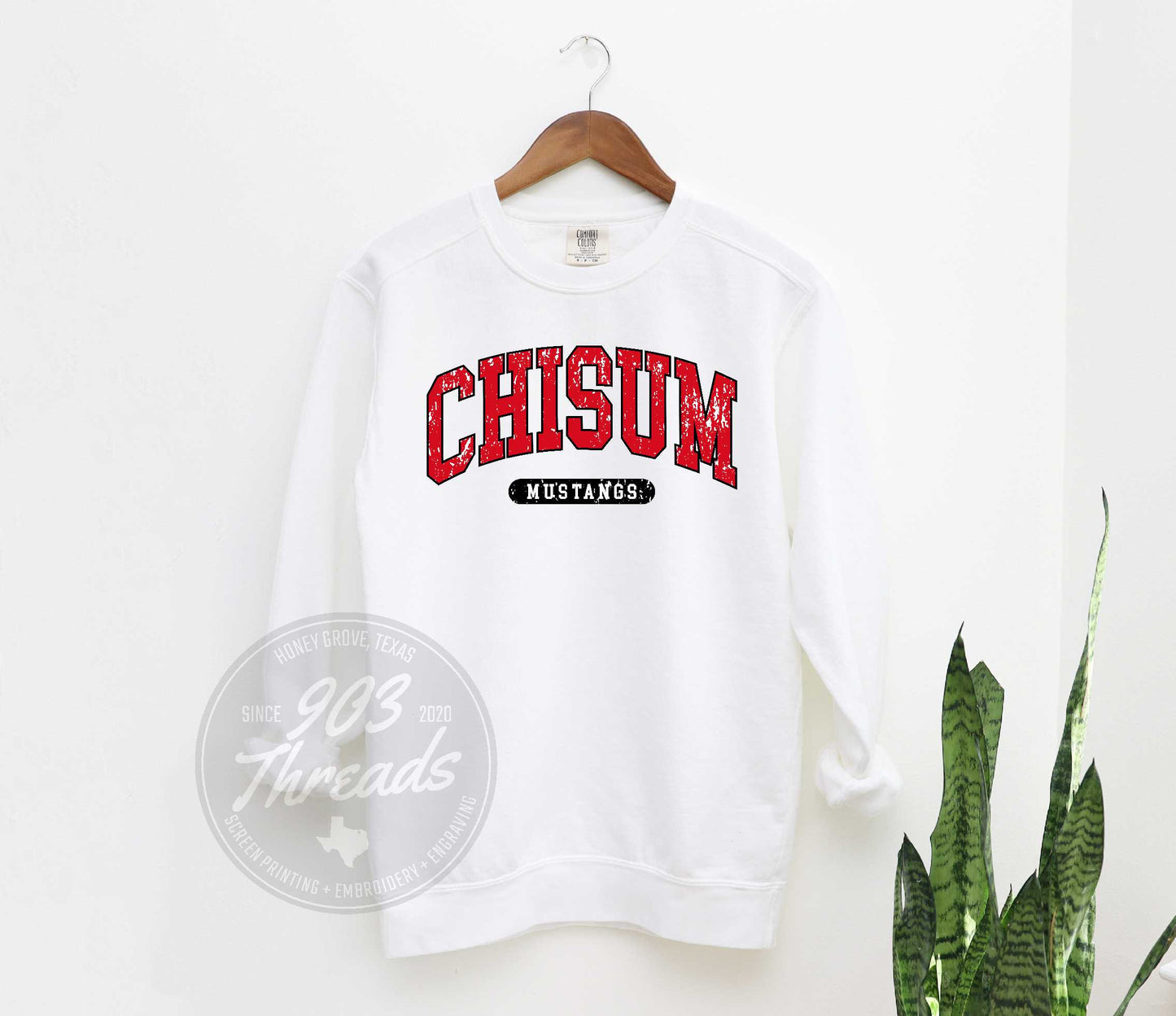 True Colors Sweatshirt Chisum Mustangs