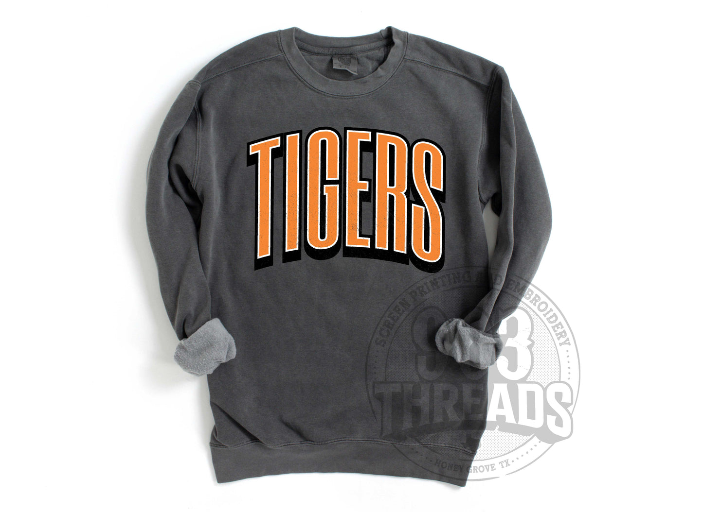Commerce Tigers Grunge Varsity