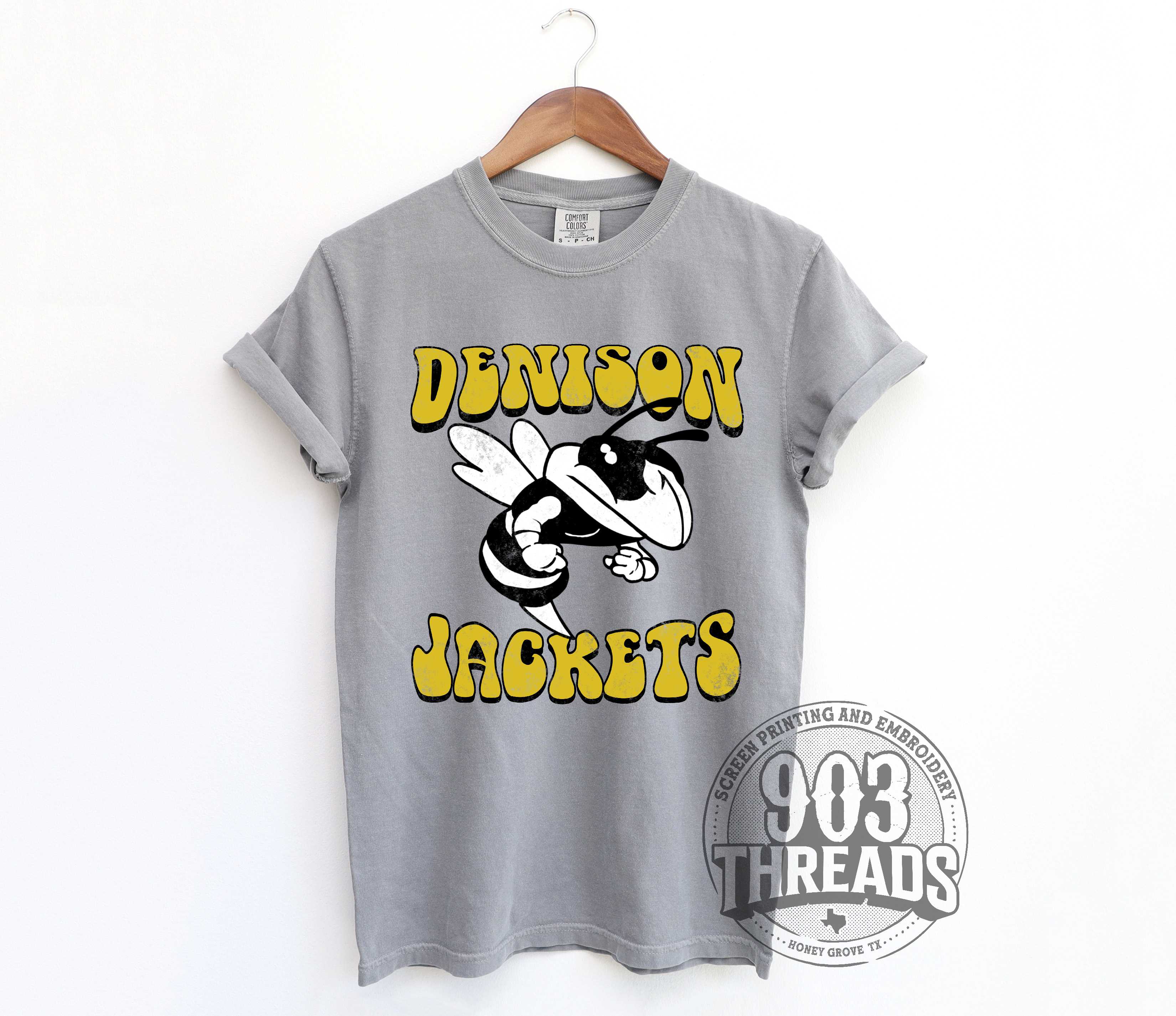 Denison Jackets Old School Mascot 903 Threads