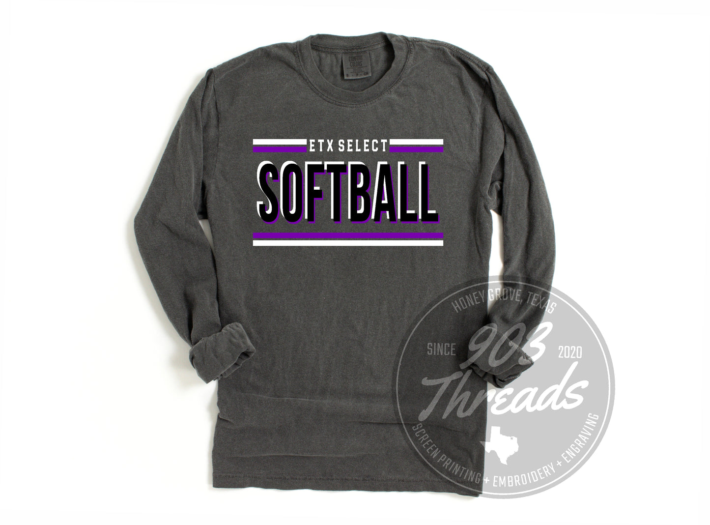 ETX Select Softball Hold That Line Spirit Tee