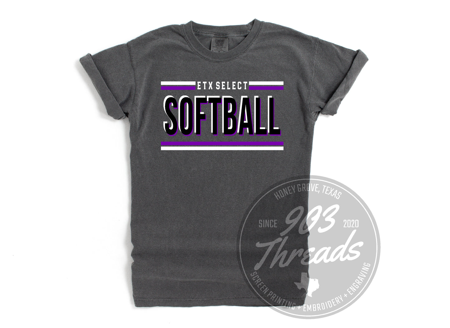 ETX Select Softball Hold That Line Spirit Tee