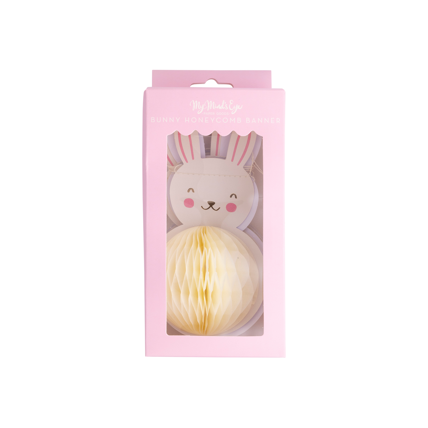 PLHB118 - Bunny Honeycomb Banner