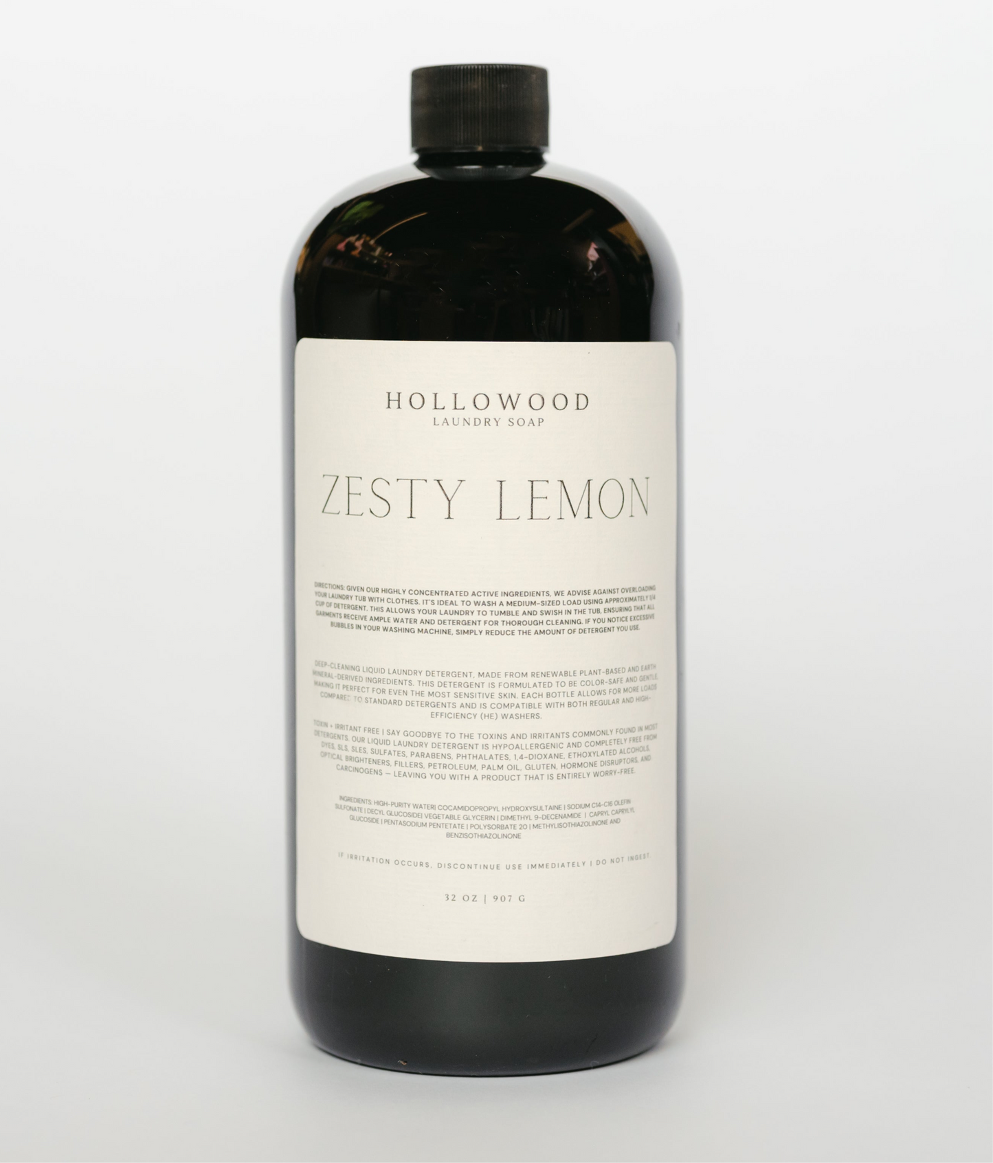 Zesty Lemon Luxury liquid laundry Detergent