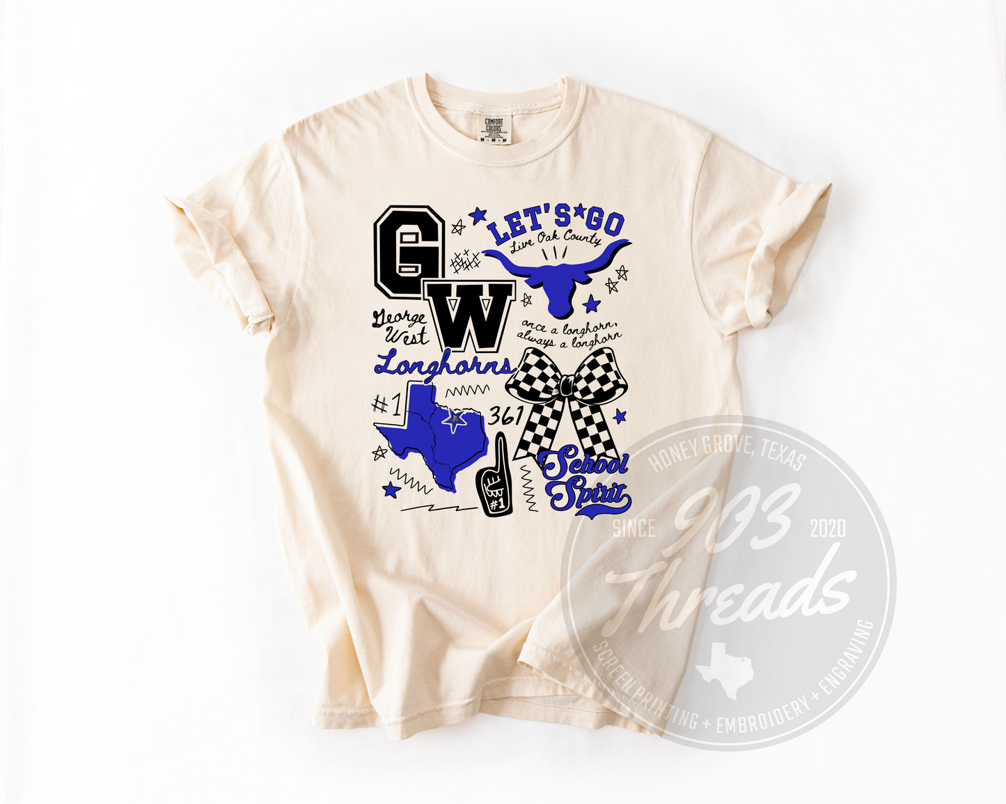 Georgewest Longhorns Legacy Board - Short/Long Sleeve