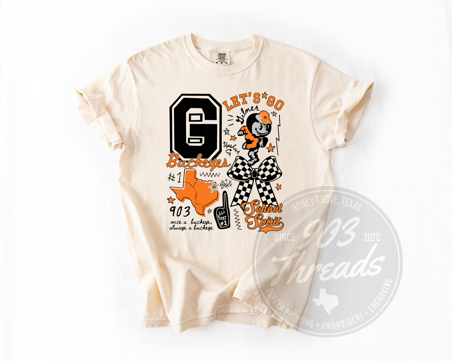 Gilmer Buckeyes Legacy Board - Short/Long Sleeve