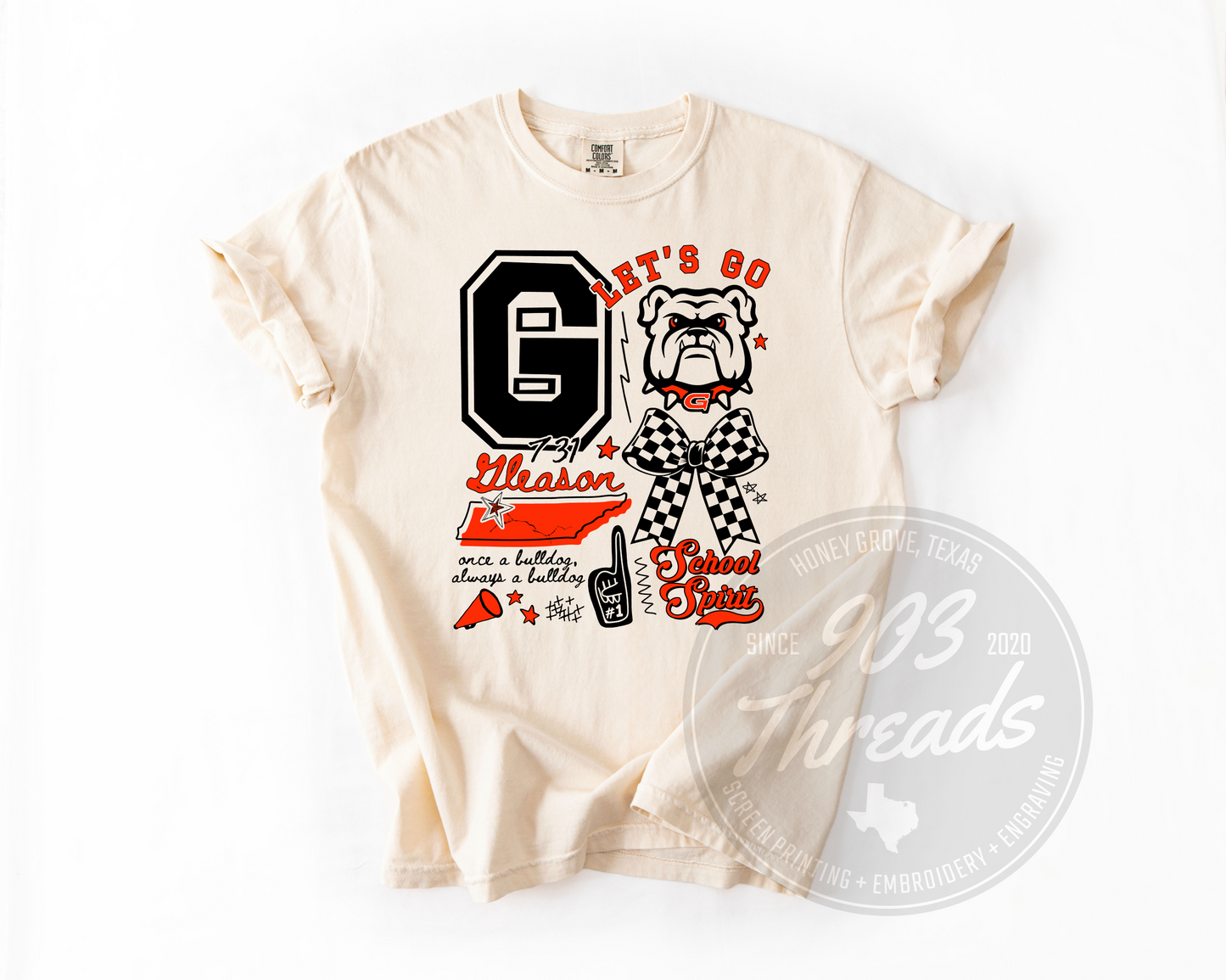 Gleason Bulldogs Legacy Board - Short/Long Sleeve