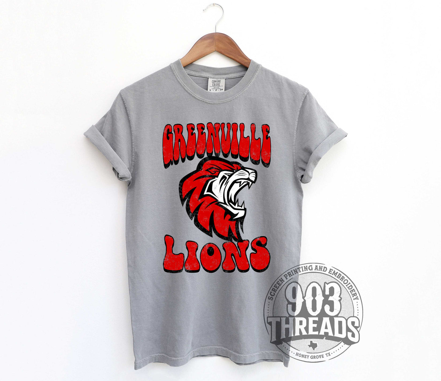 Greenville Lions - Old School Mascot