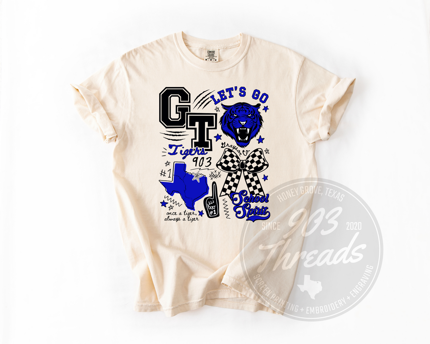 Gunter Tigers Legacy Board - Short/Long Sleeve