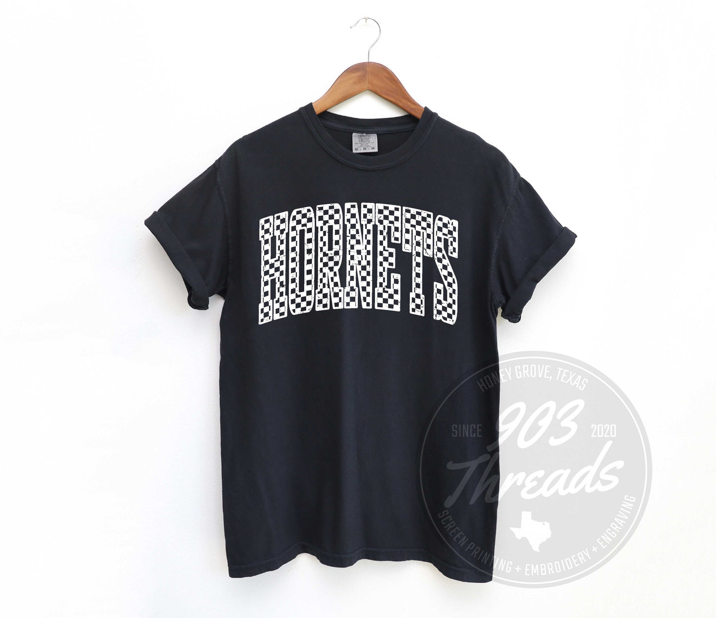 Hornets - Checkered Varsity - Short Sleeve