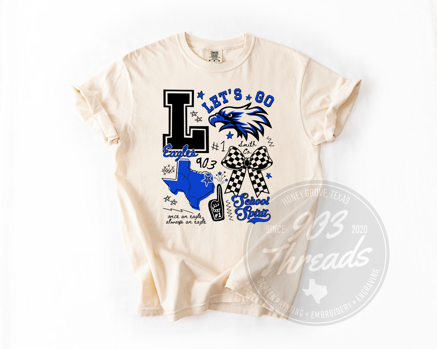 Lindale Eagles Legacy Board - Short/Long Sleeve