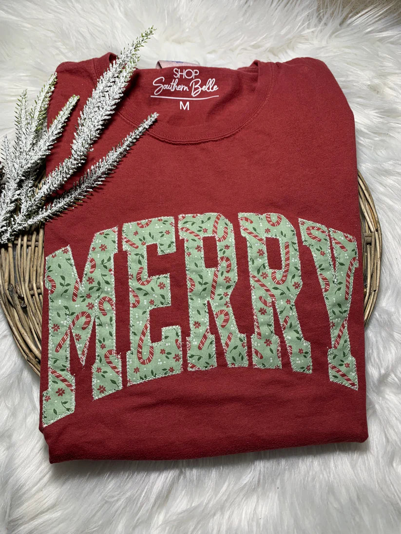 Merry Candy Cane Tshirt