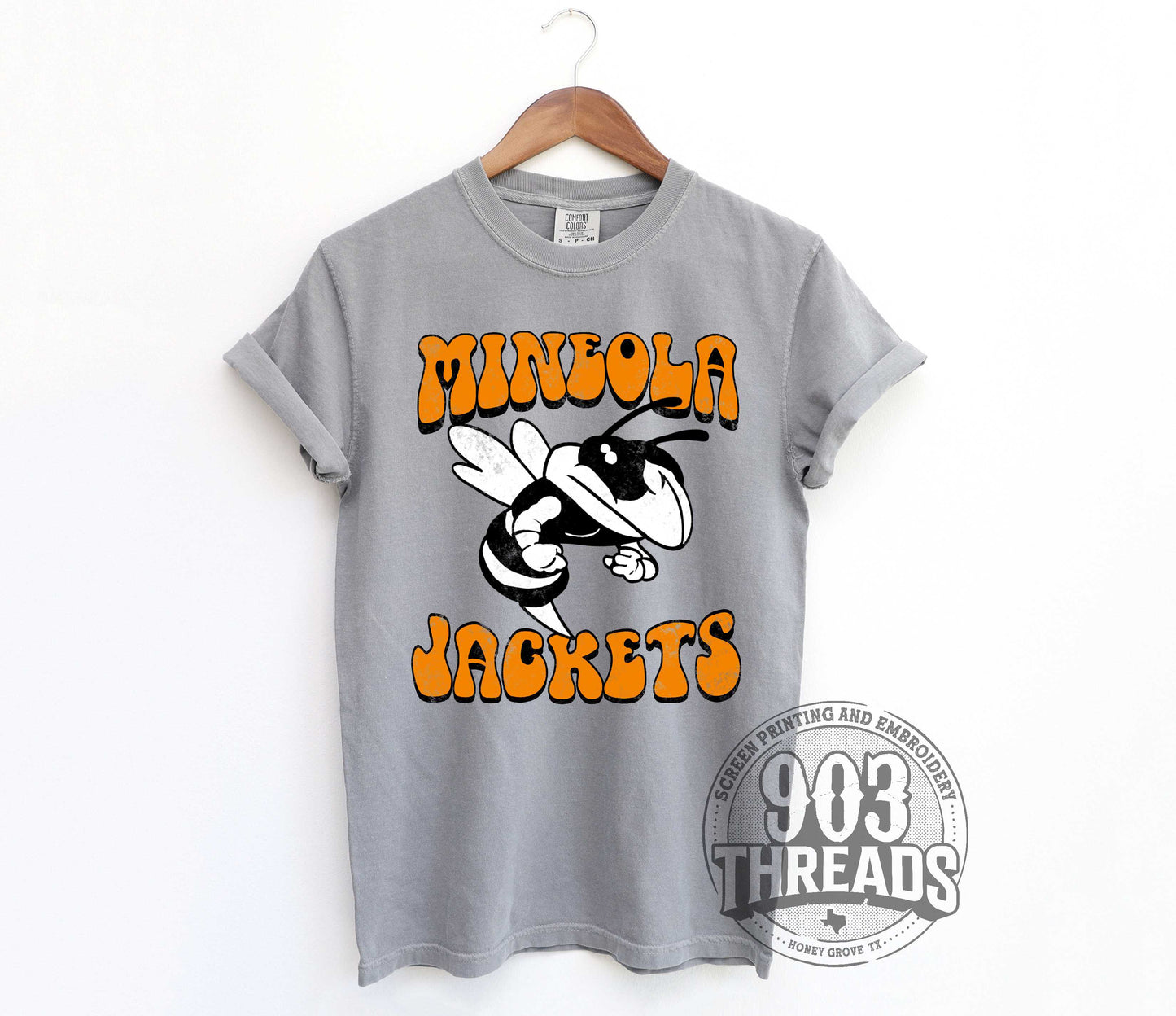 Mineola Jackets - Old School Mascot