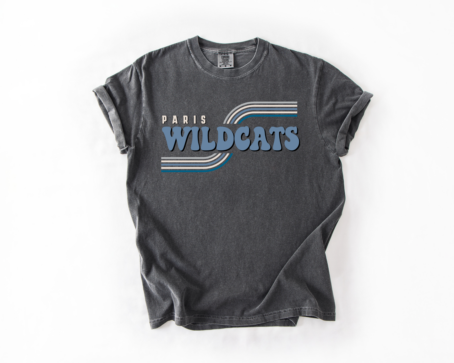 Paris Wildcats Retro Rainbow