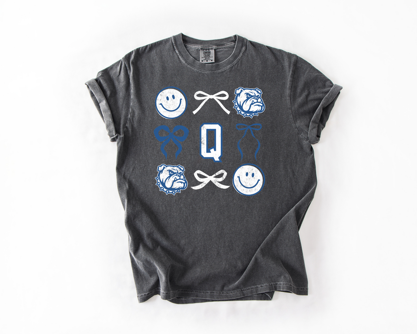 Quitman Bulldogs Dainty Bows