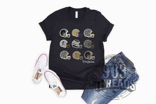 New Hope Trojans Helmets - Crewneck & V-Necks