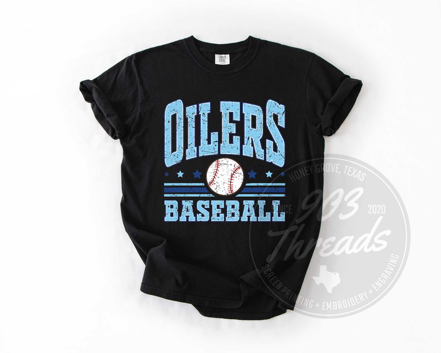 Oilers Baseball Sweatshirt/Short Sleeve