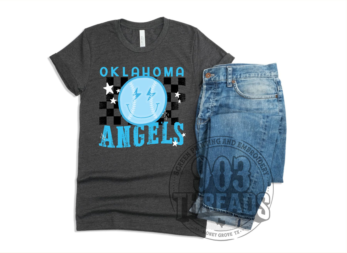 Oklahoma Angels Smiley Check