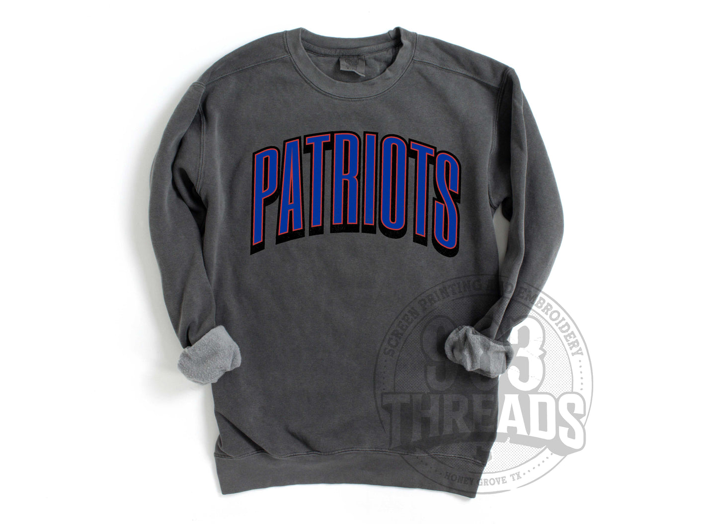 Prairiland Patriots Grunge Varsity