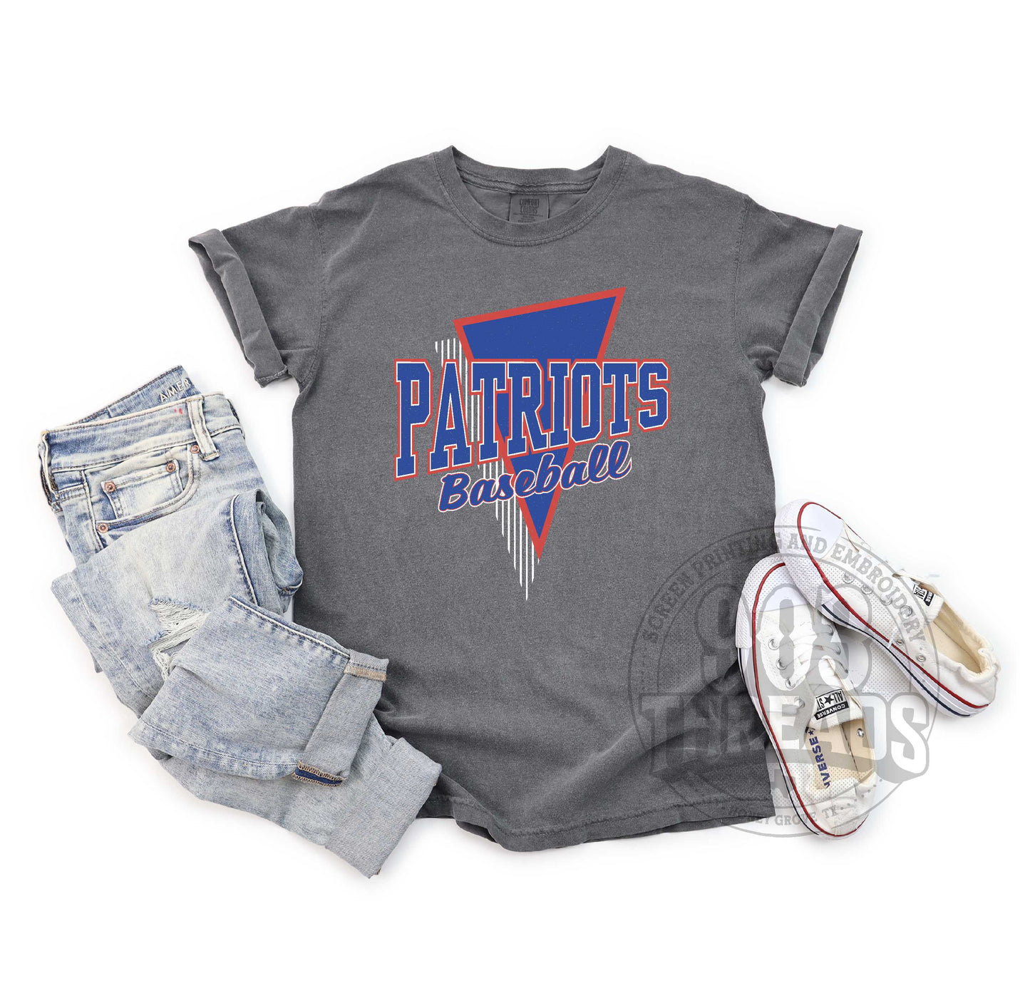Prairiland Patriots Baseball - 90's Vibes