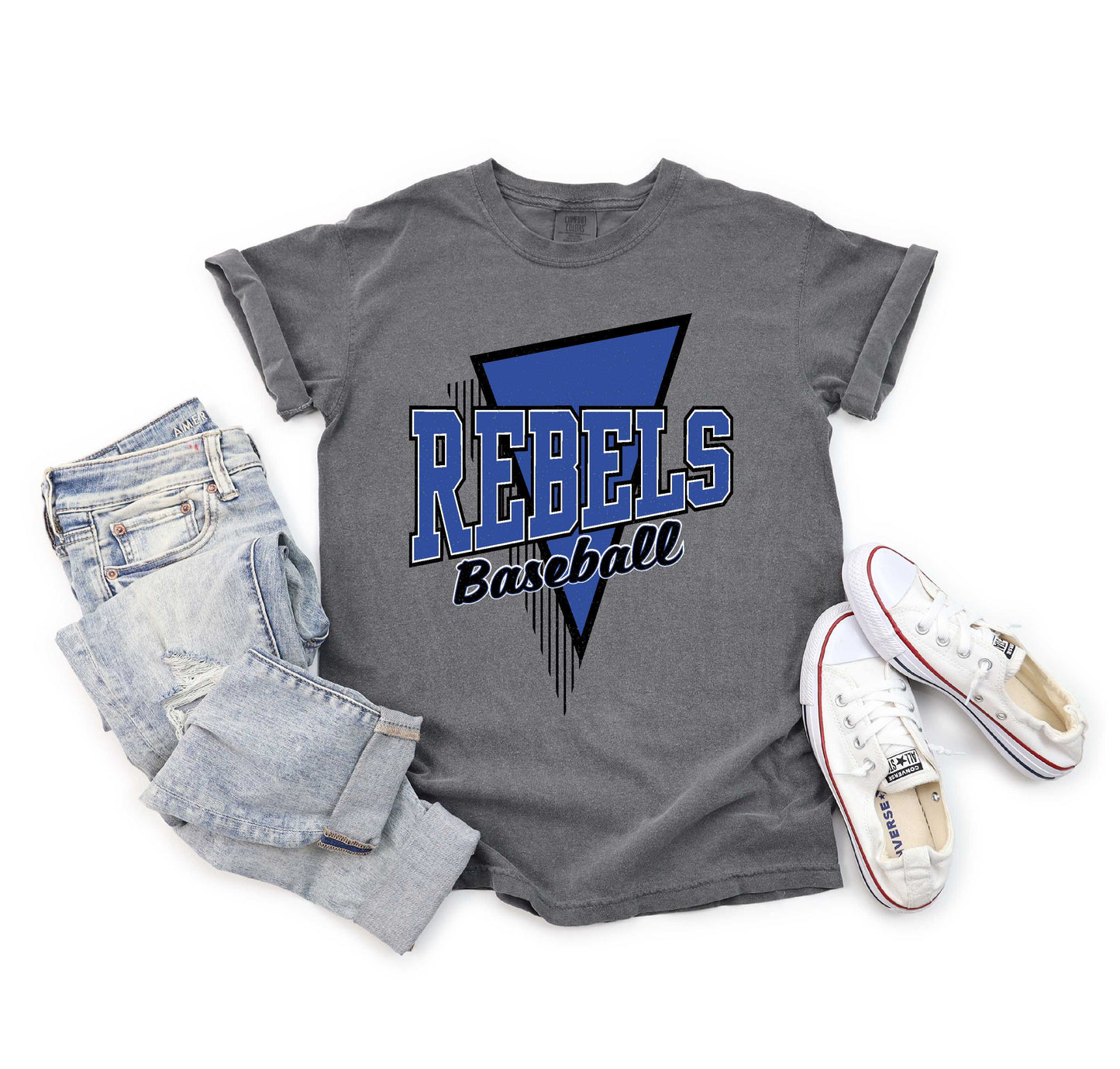 Rivercrest Rebels Baseball - 90's Vibes