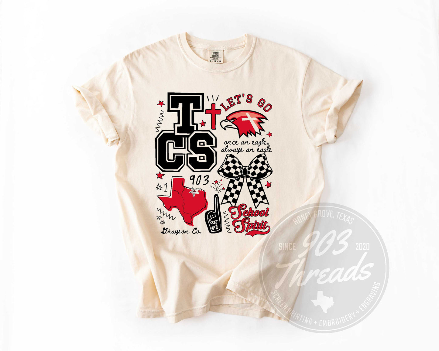 Texoma Christian School Eagles Legacy Board - Short/Long Sleeve