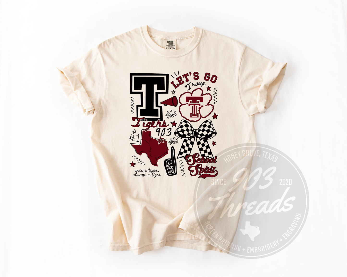 Troup Tigers Legacy Board - Short/Long Sleeve