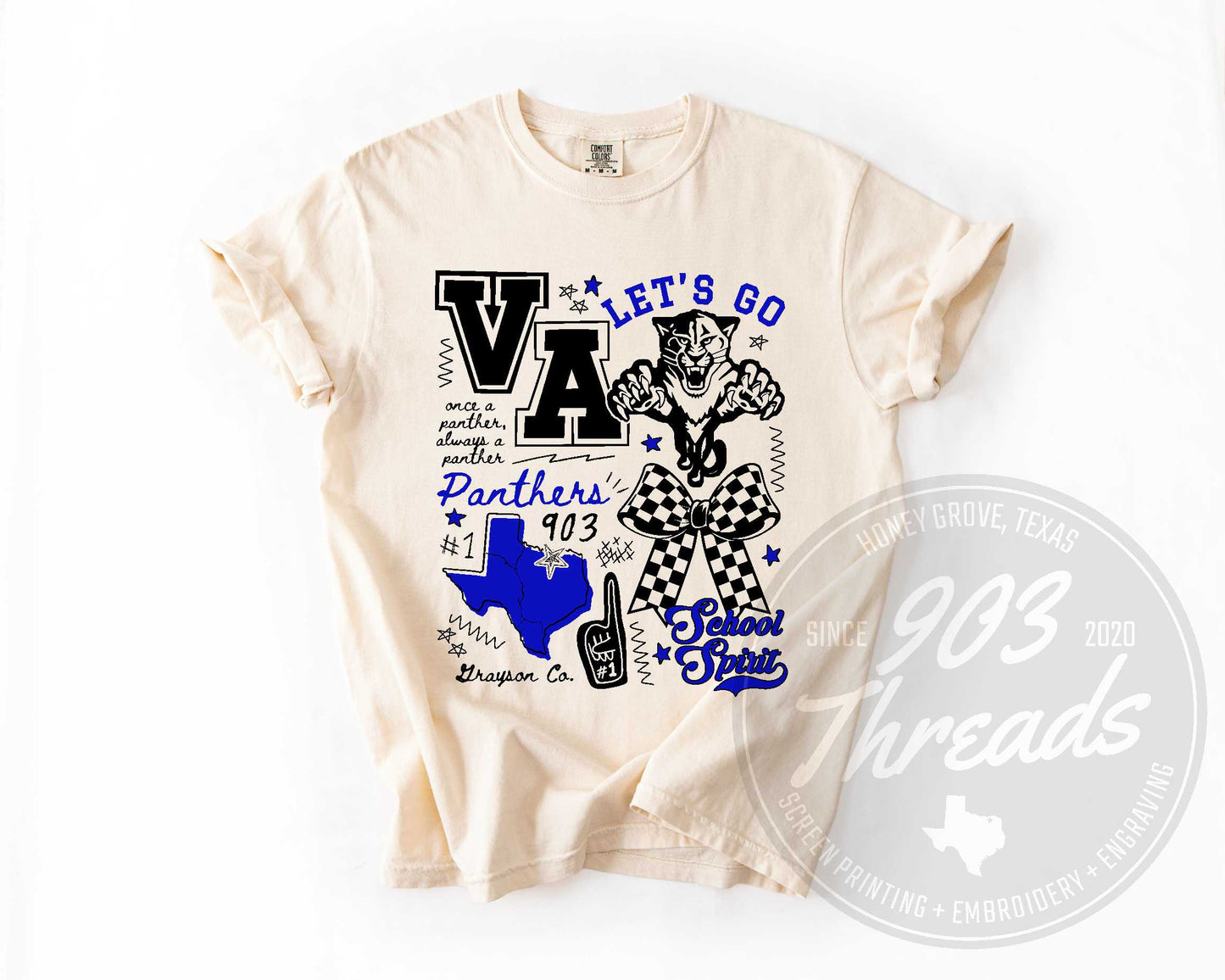 Van Alstyne Panthers Legacy Board - Short/Long Sleeve