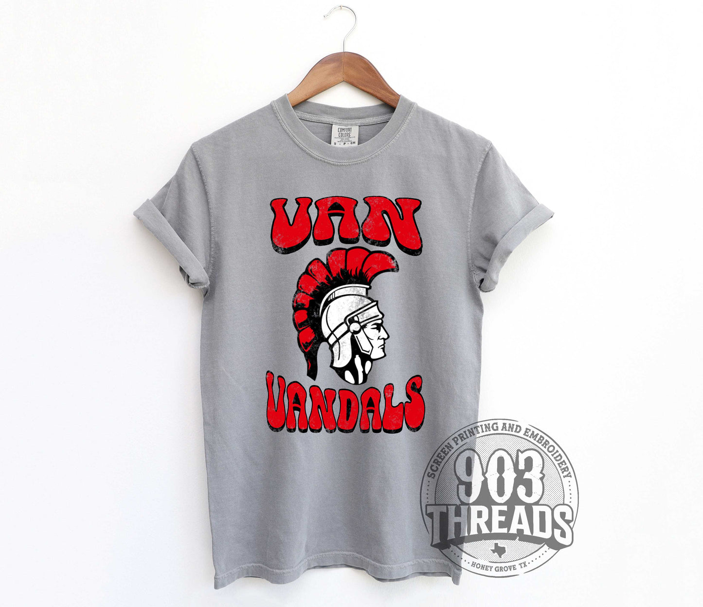 Van Vandals - Old School Mascot
