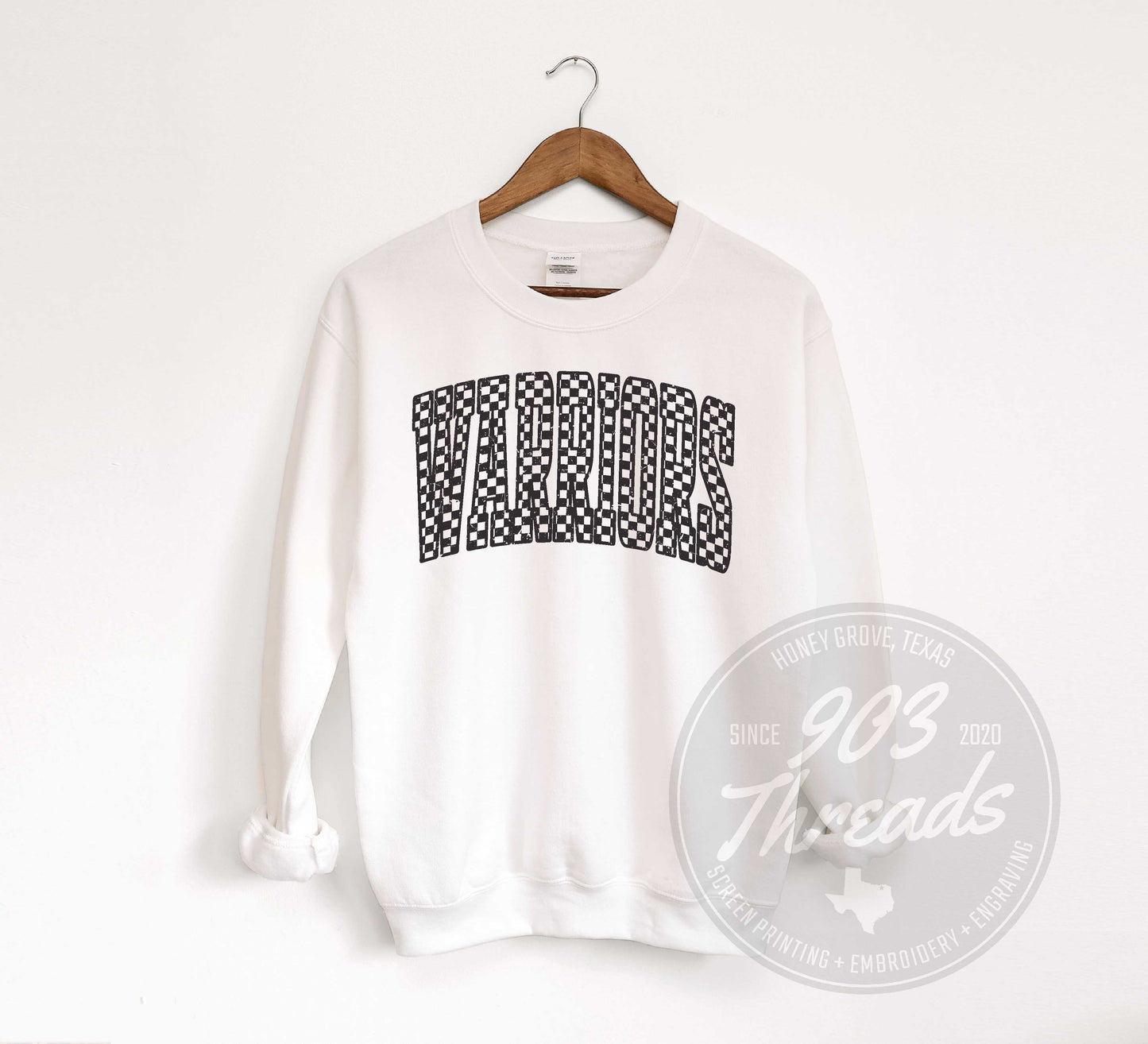 Warriors - Varsity Checkered - Sweatshirt