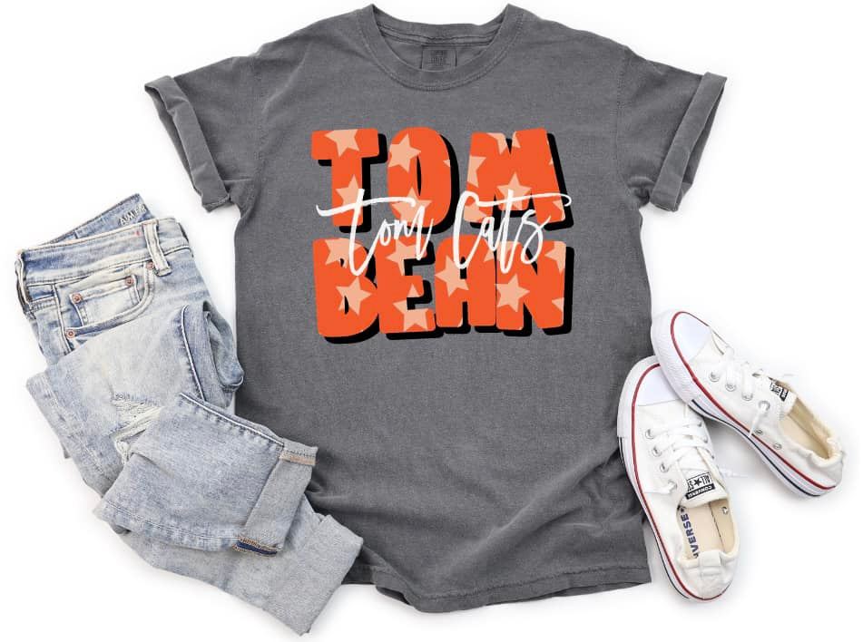 Tom Bean Tomcats Star Tee