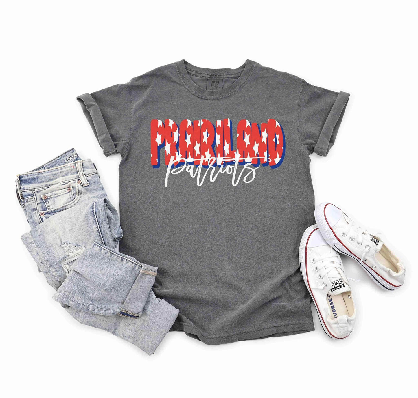 Prairiland Patriots Star Tee