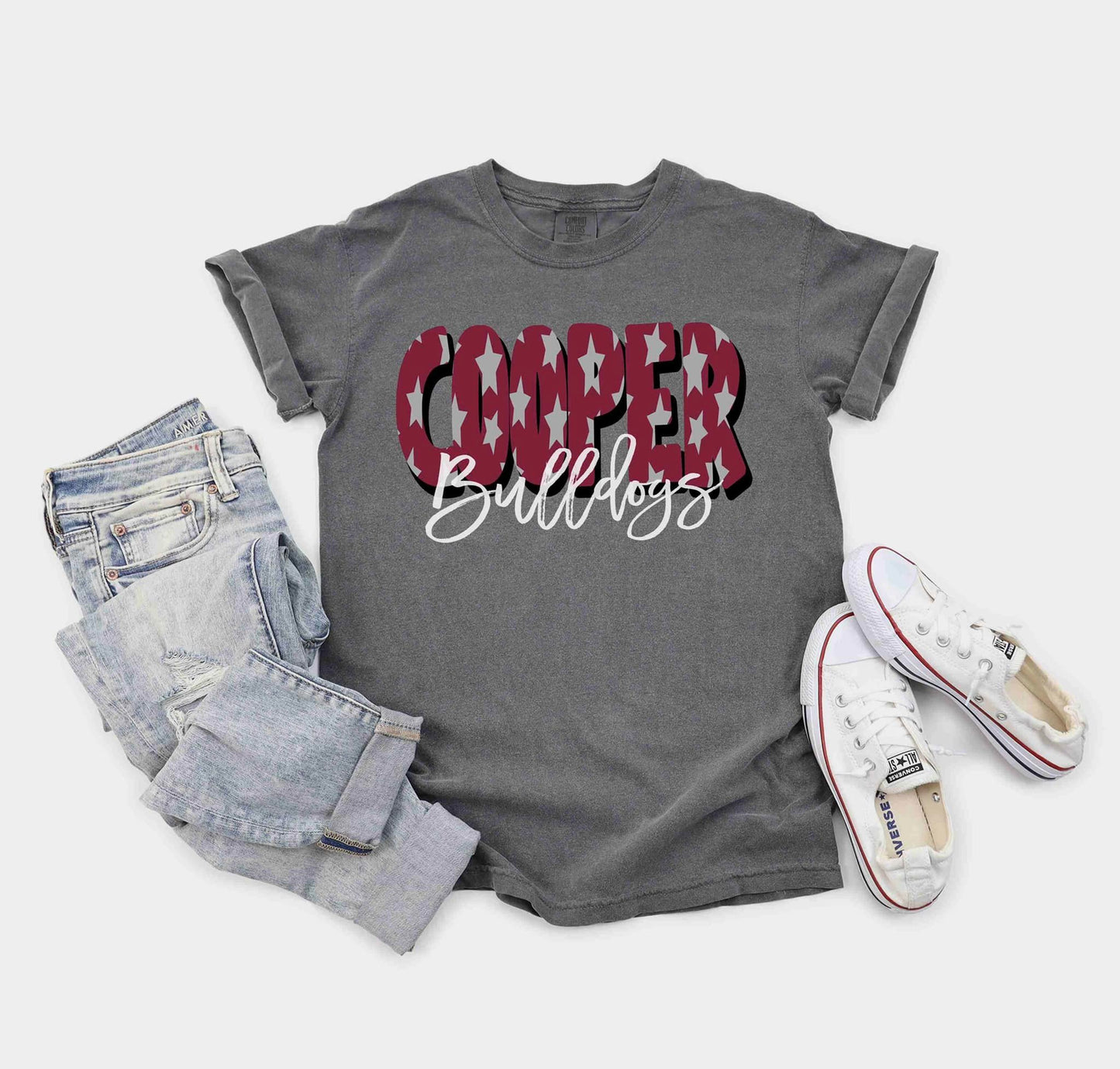 Cooper Bulldogs Star Tee