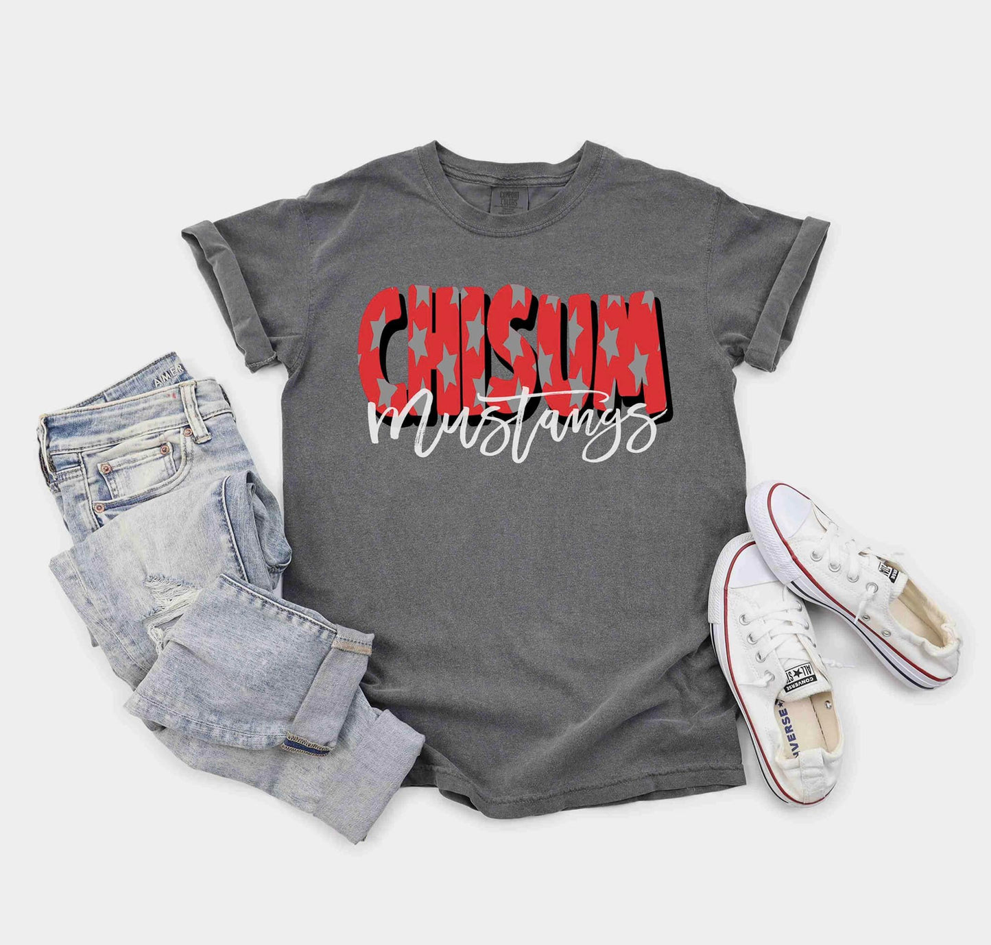 Chisum Mustangs Star Tee
