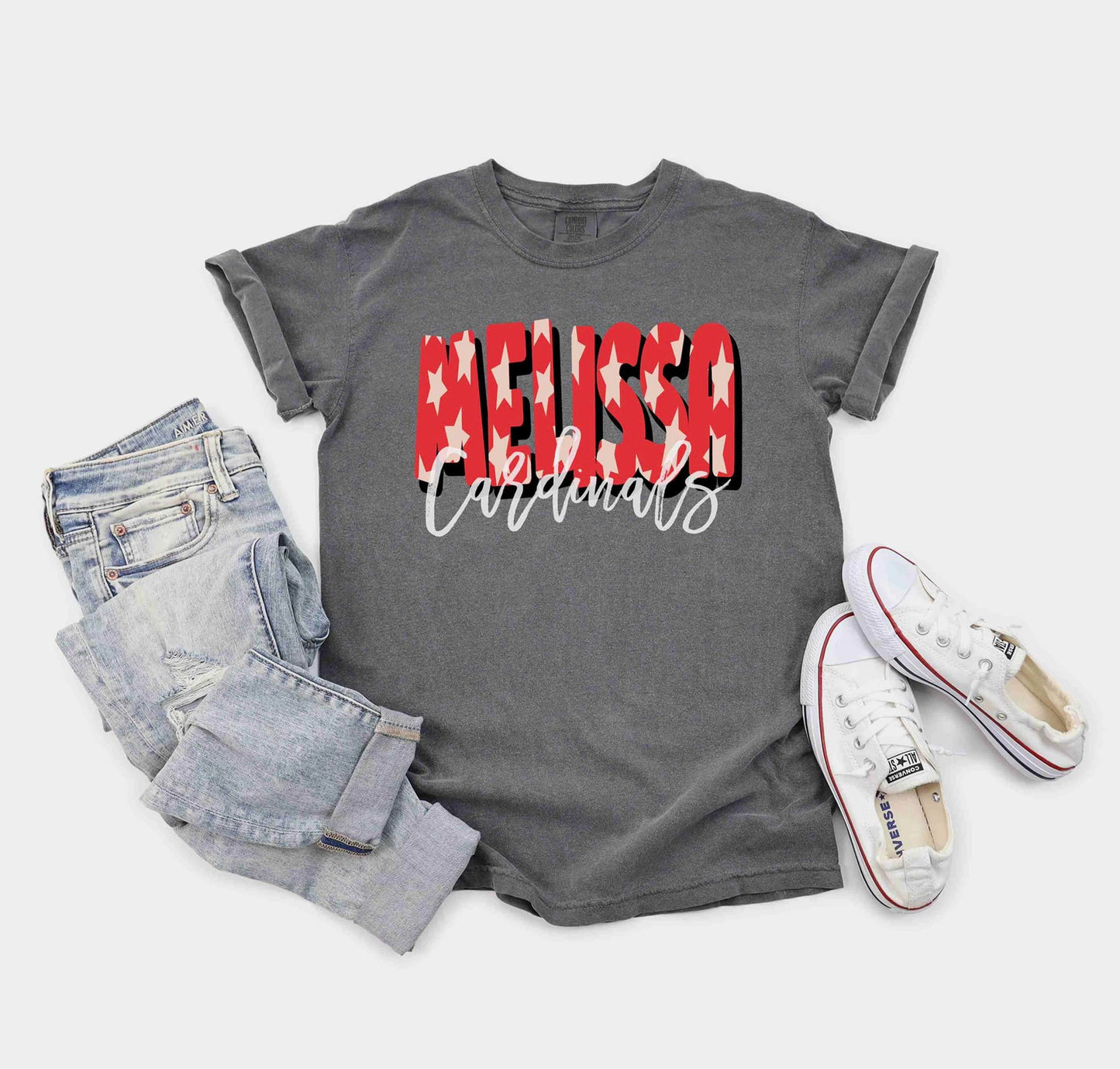 Melissa Cardinals Star Tee