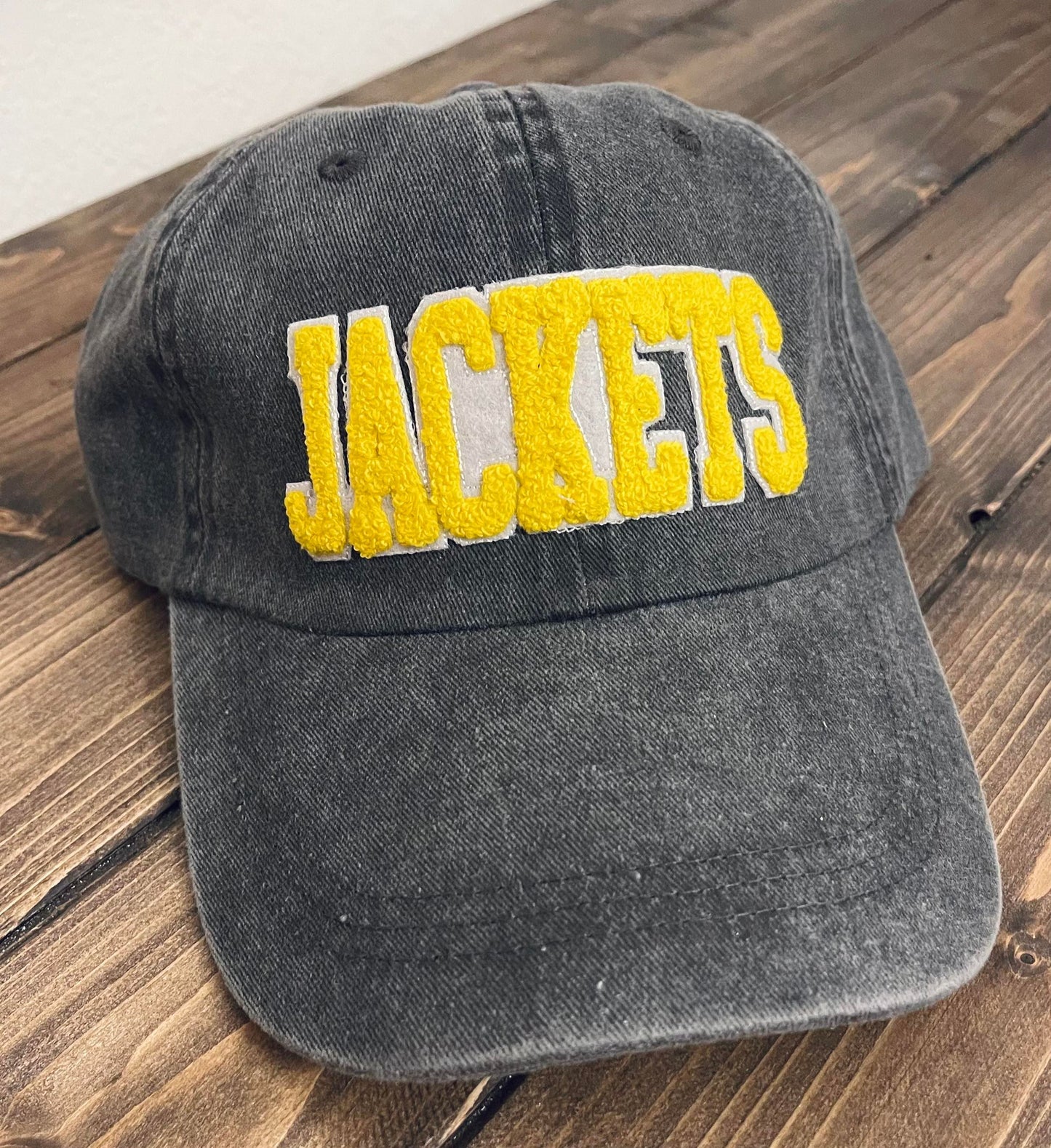 JACKETS - Vintage Chenille Patch Cap - Gold