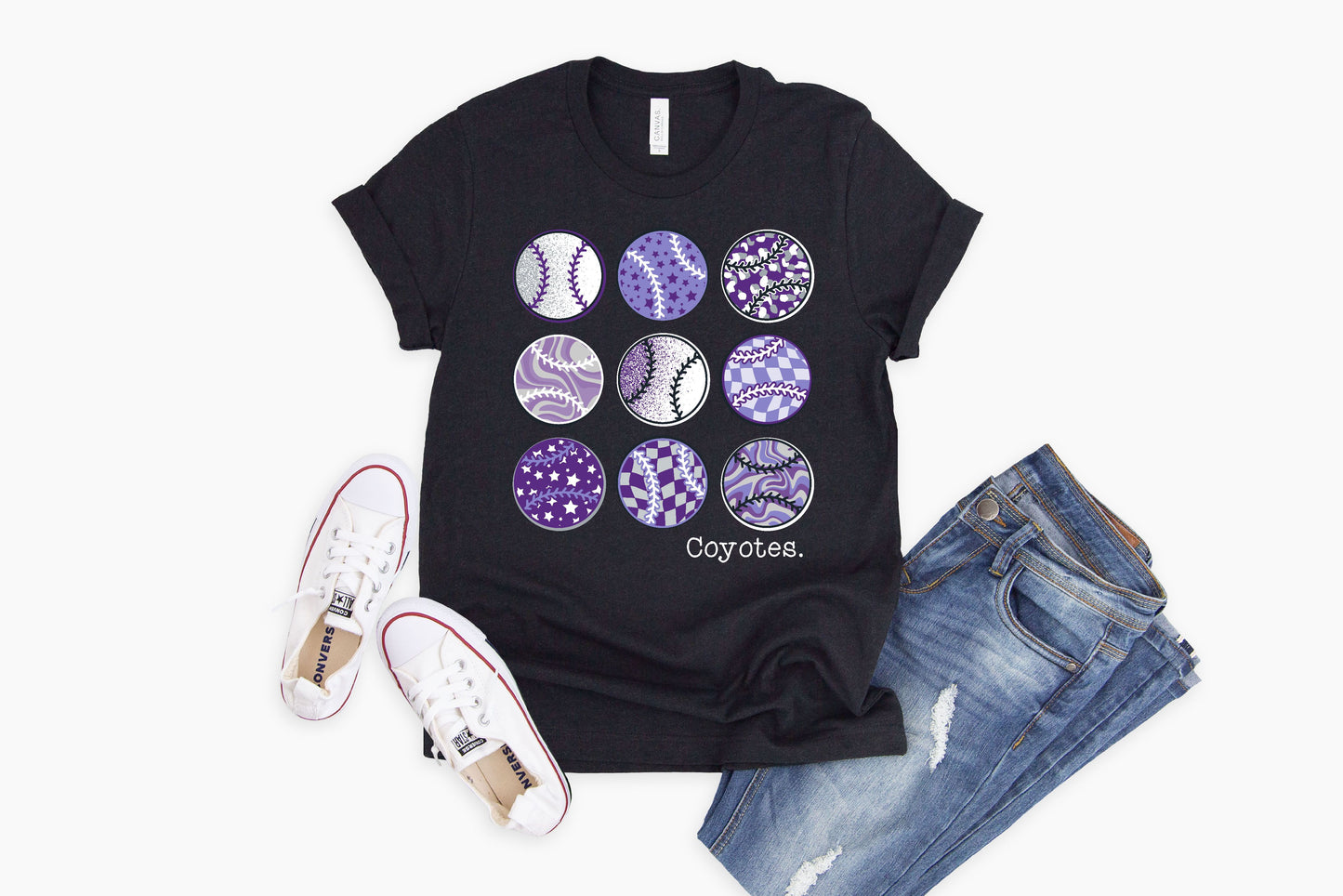 Anna Coyotes Baseball/Softball - Crewneck & V-Necks