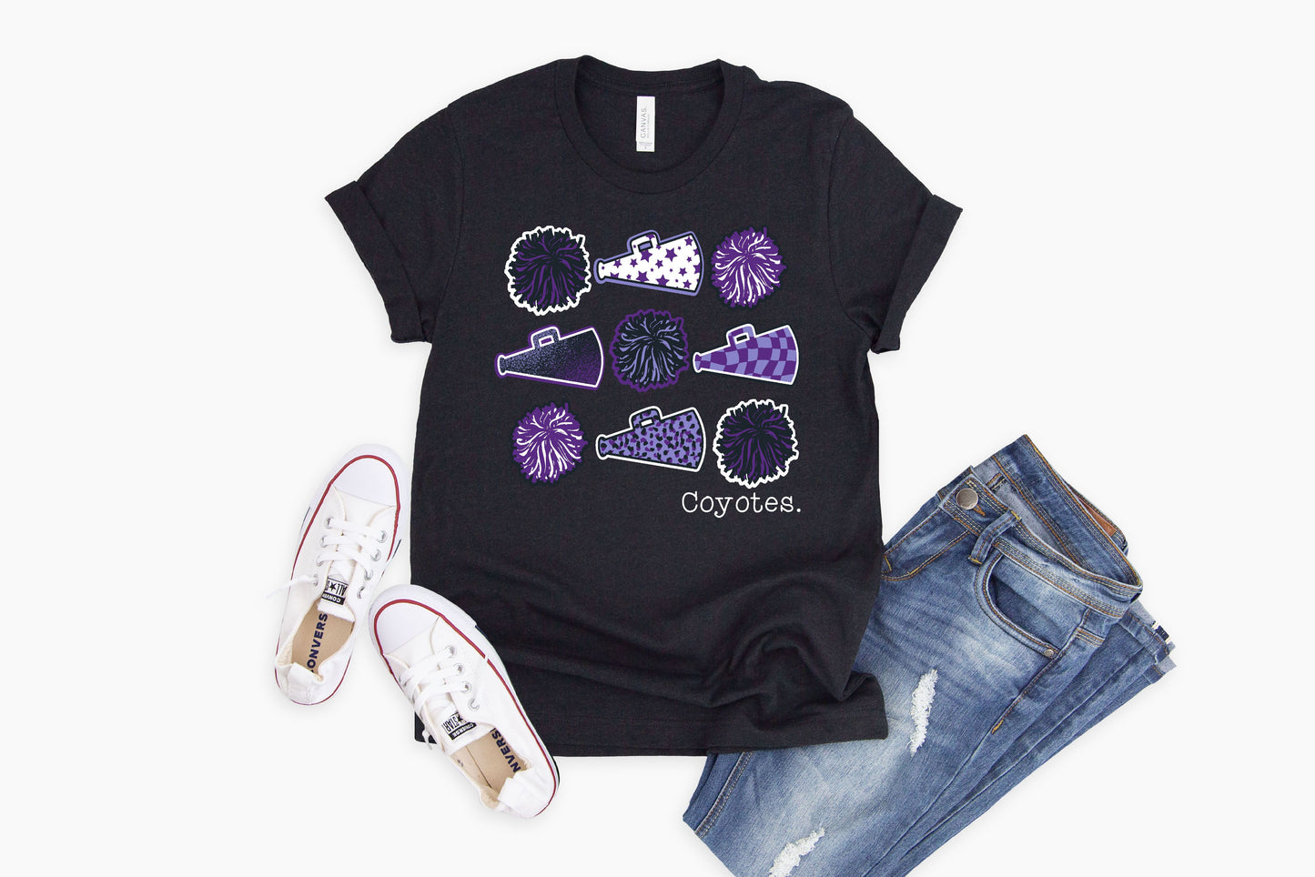 Anna Coyotes Cheer - Crewneck & V-Necks