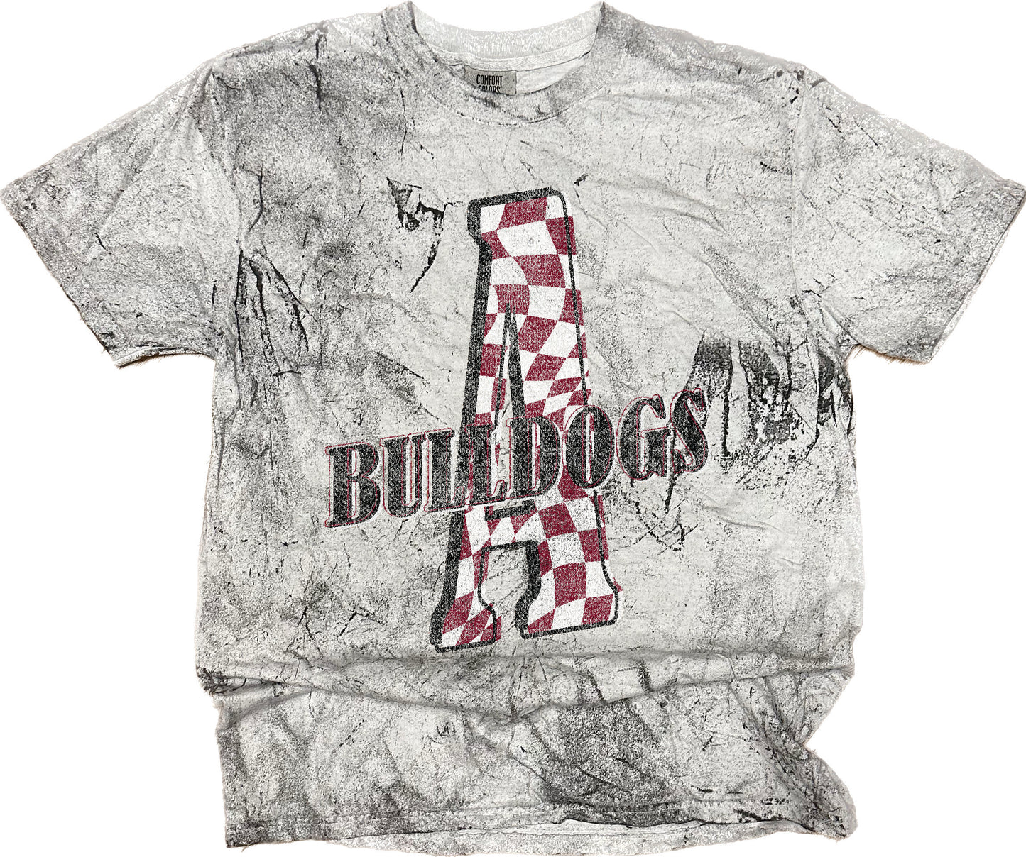 Avery Bulldogs Vintage Washed Spirit Tee