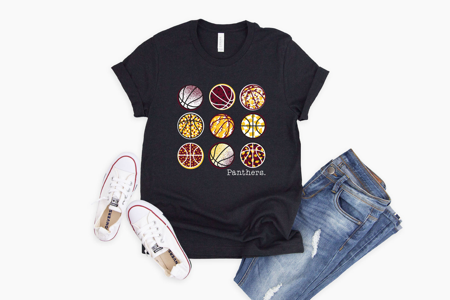 Bells Panthers Basketball - Crewneck & V-Necks