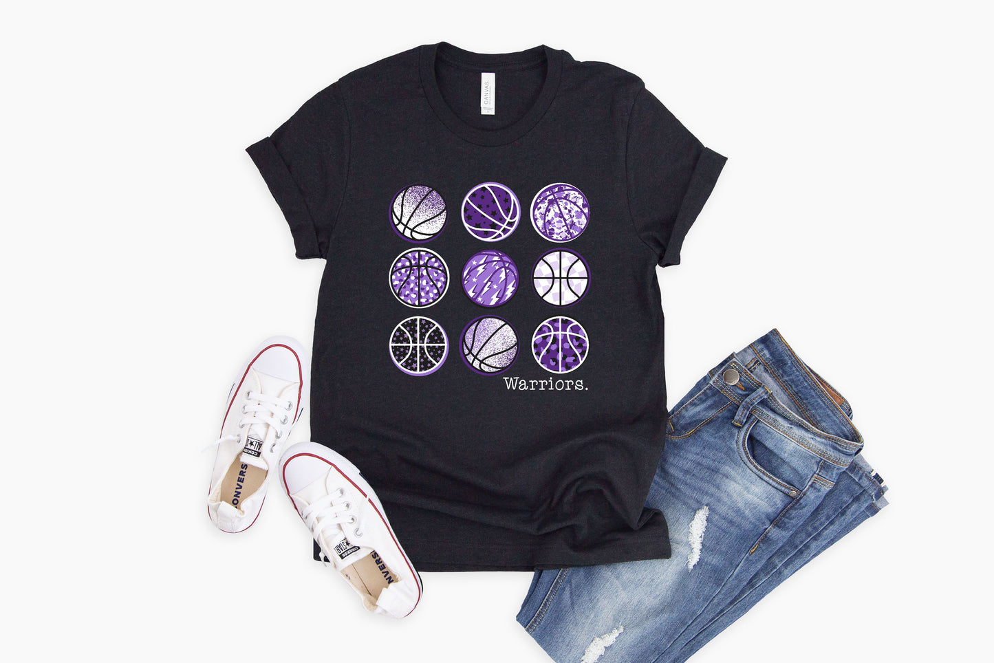 Bonham Warriors Basketball - Crewneck & V-Necks