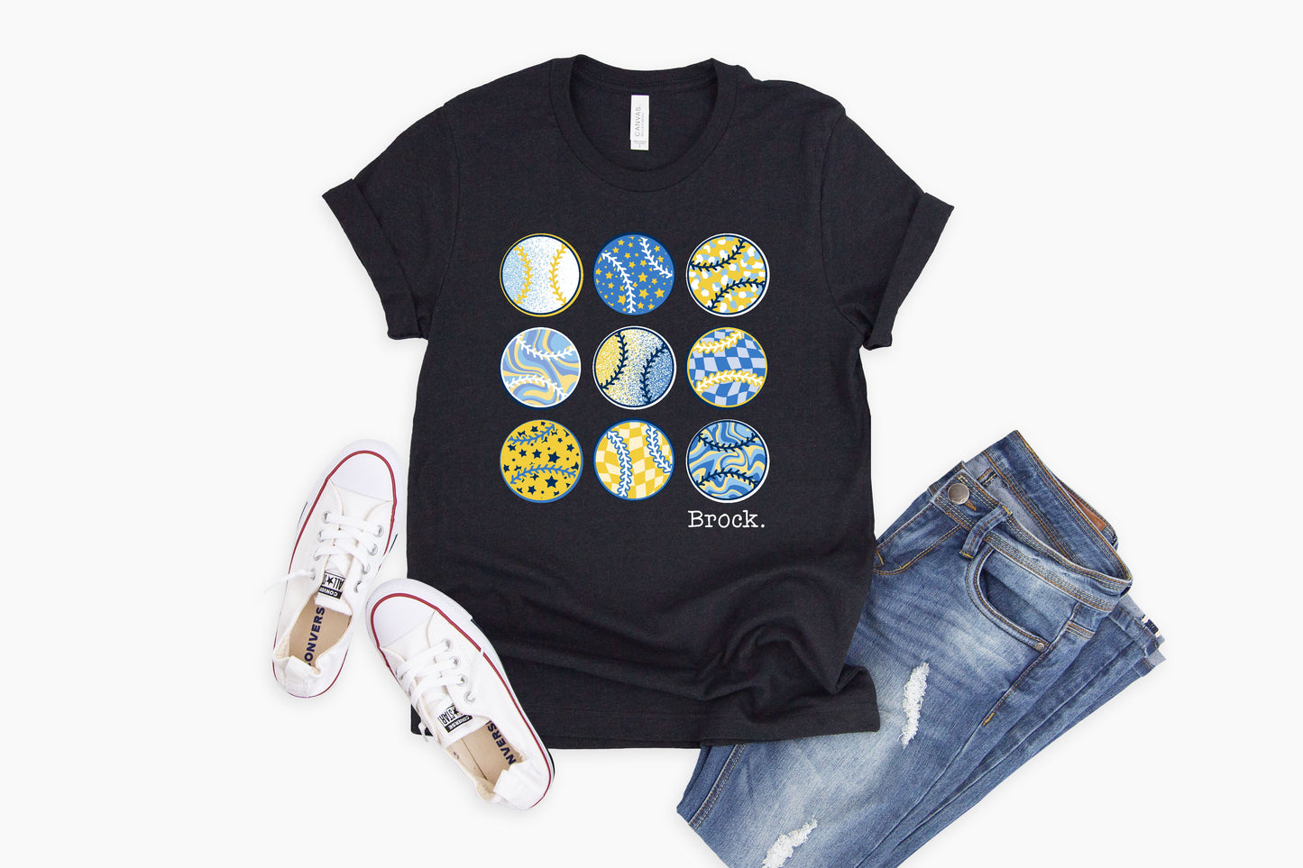 Brock Baseball/Softball - Crewneck & V-Necks