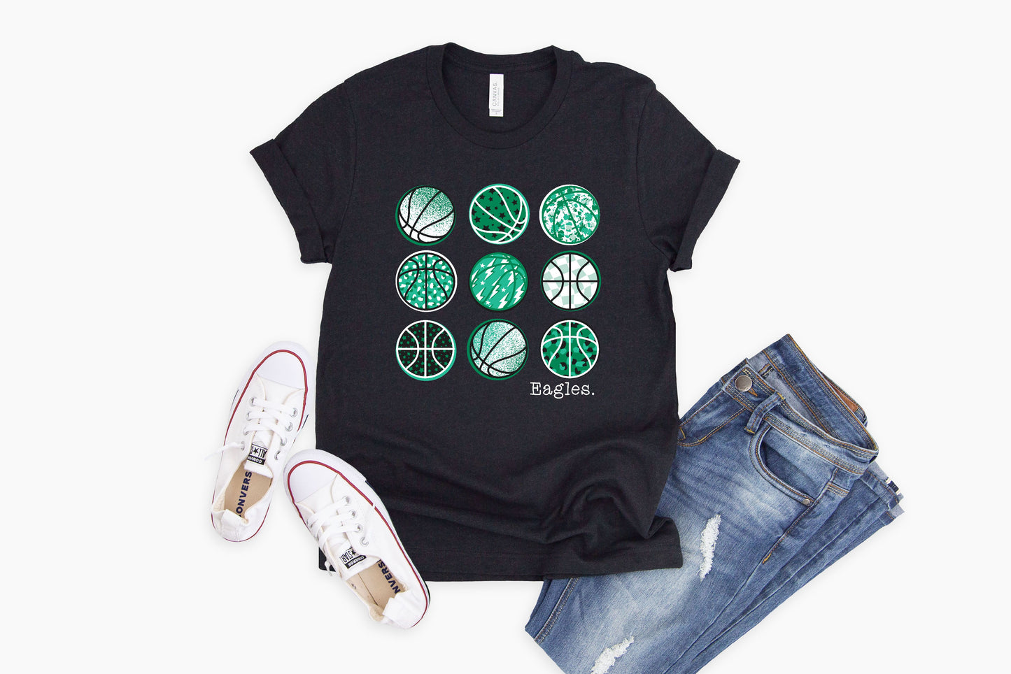 Canton Eagles Basketball - Crewneck & V-Necks