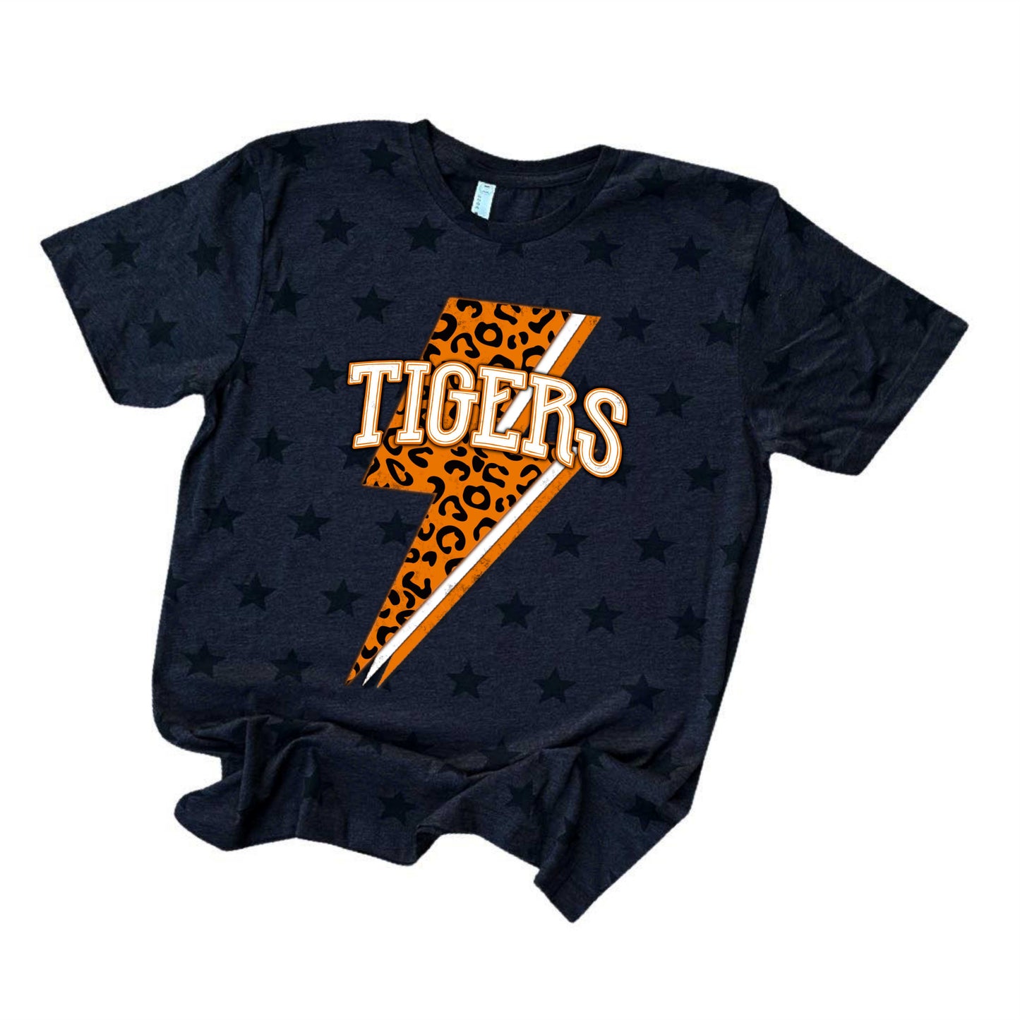 Commerce Tigers Lightning Bolt Mascot Tee