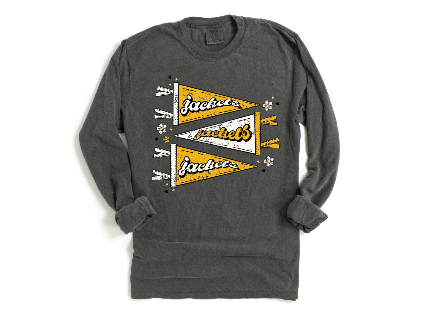 Denison Jackets Vintage Pennants Tee