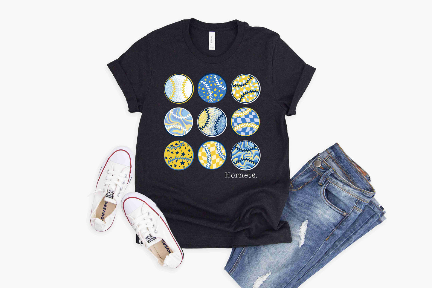 Dodd City Hornets Baseball/Softball - Crewneck & V-Necks
