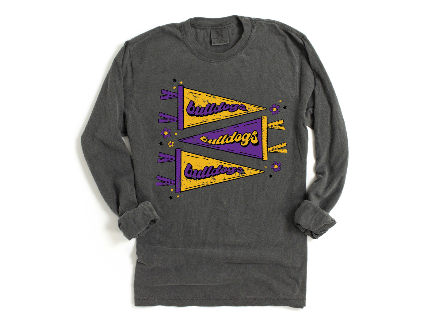 Edgewood Bulldogs Vintage Pennants Tee
