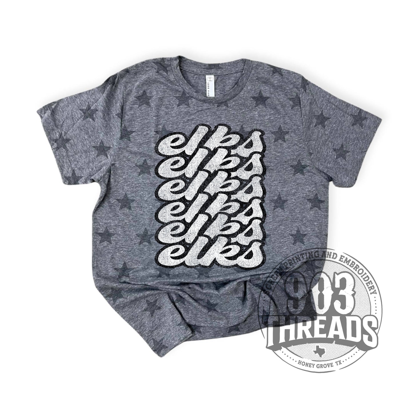 Elks Retro Washed School Spirit Tee