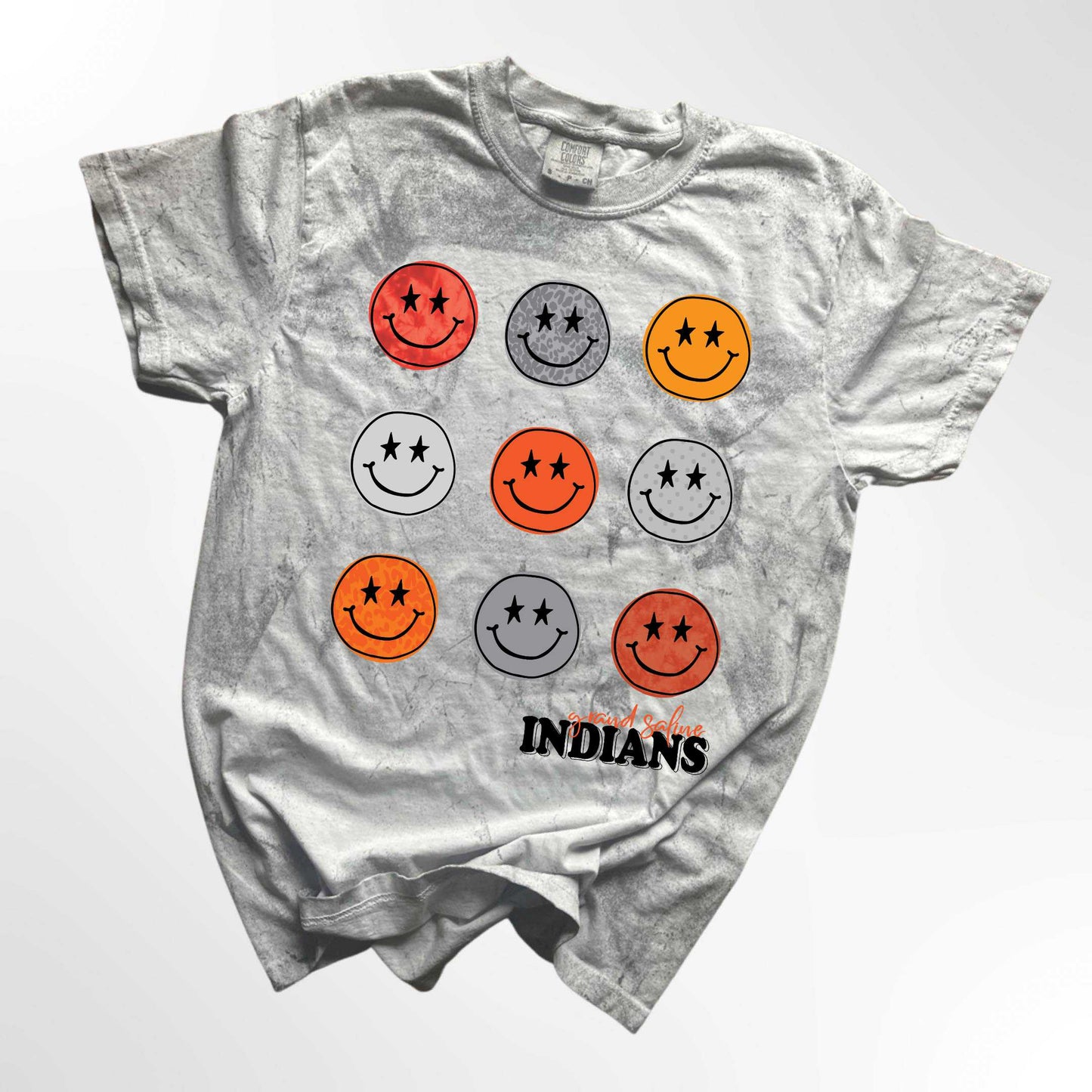 Grand Saline Retro Smiley Spirit Tee
