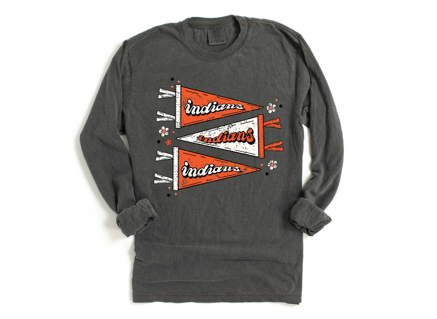 Grand Saline Indians Vintage Pennants Tee