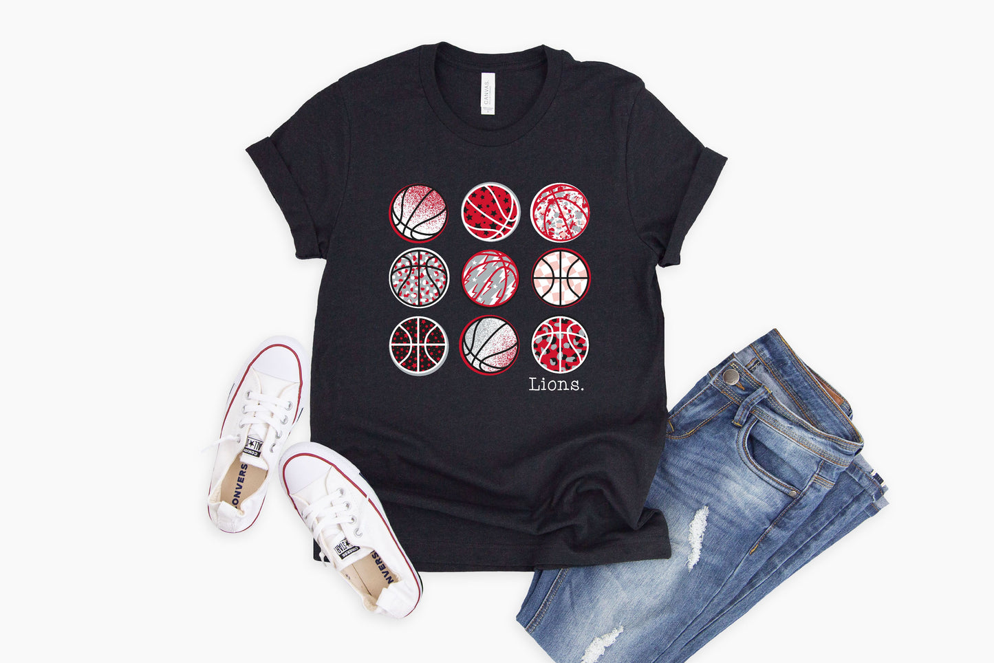 Greenville Lions Basketball - Crewneck & V-Necks